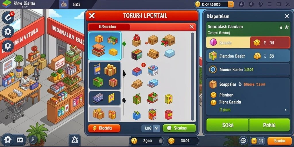 Screenshot menunjukkan karakter utama dalam aksi pertempuran.