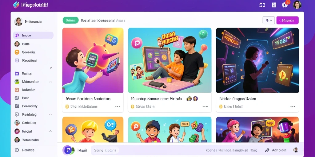 Tampilan antarmuka pengguna yang menarik dan sederhana.
