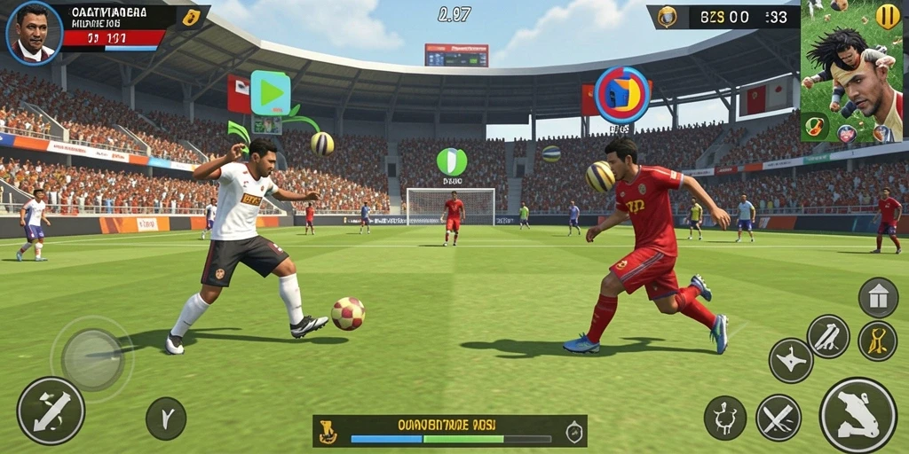 Gambaran karakter utama dalam V87 yang berani menjelajah.